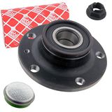 febi bilstein 30237 wiellagerset met wielnaaf, kroonmoer en stofkap, 1 stuk | Compatibel met: OPEL CORSA C Kasten/Schrägheck, CORSA D, CORSA D Kasten/Schrägheck