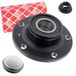 febi bilstein 30237 wiellagerset met wielnaaf, kroonmoer en stofkap, 1 stuk | Compatibel met: OPEL CORSA C Kasten/Schrägheck, CORSA D, CORSA D Kasten/Schrägheck
