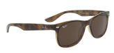 Ray-Ban NEW WAYFARER JUNIOR Zonnebril - Kind - Schildpad - Bruin - Wayfarer