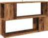 vidaXL Boekenkast - 100x24x63 cm - Bewerkt hout - Oud houtkleurig