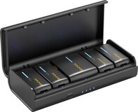 7RYMS iRay DW40 Draadloze microfoon set - 4 zenders - Zwart