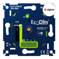 Bailey Electric & Electronics EcoDim - Smart WiFi LED Dimmer - ECO-DIM.07 - Fase Afsnijding RC - ZigBee - 0-200W - Inbouw