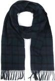 Barbour Sjaal Tartan Lamswol Klassiek Donkerblauw - Heren