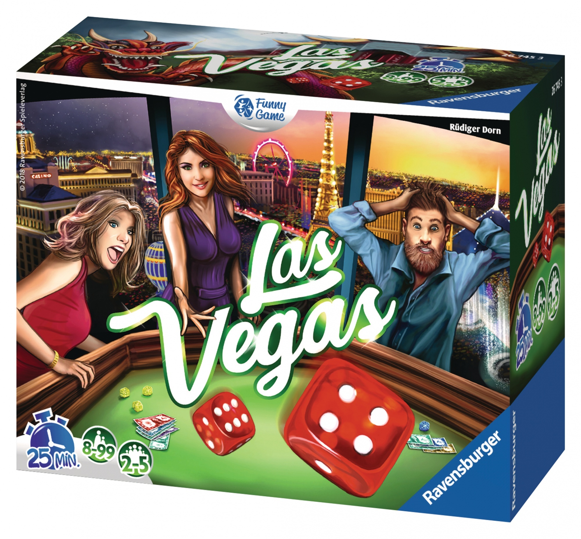 Ravensburger - 26745 - Las Vegas - Jeu d'ambiance