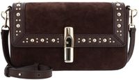 FURLA Iride Crossbody Leren Schoudertas Toni Cioccolato Donkerbruin