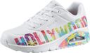 Skechers Dames Uno - ONE FOR STARS! Lage sneakers Hollywood 177995 WMLT wit/kleurrijk