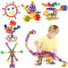 Jouet de construction - 100 pièces - Pièces en forme d'étoile - À partir de 3 ans