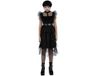 Smiffys Gothic Prom Kinder Kostuum - Zwart - 9 jaar