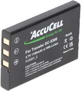 ACCUCELL AccuCell-batterij geschikt voor Fuji FinePix F410 Zoom, FinePix F601