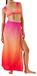 Karl Lagerfeld Paréo Maxi Imprimé Ombre Hibiscus-carmelia