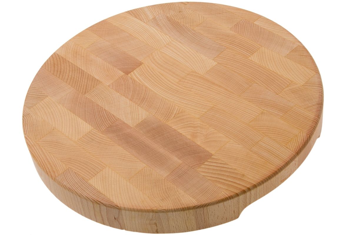 Il Cucinino ronde snijplank beukenhout eindnerf, 35 cm