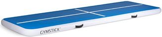 Gymstick Air Track - Tapis de gymnastique gonflable - Bleu/Blanc - 300 x 100 x 10 cm