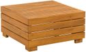 vidaXL Table d'appoint de jardin en bois d'acacia massif marron 60 x 60 x 30 cm