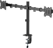 Allteq Dubbele monitor arm | Draaibaar | Kantelbaar | Max. gewicht: 10 kg per arm | 17 t/m 32 inch
