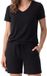 Schiesser Dames pyjama Mix & Relax zwart