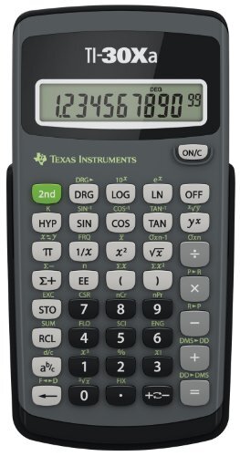 Texas Instruments Ti30xa Scientific Calculator