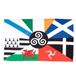 AZ FLAG Keltisch multi 90x60 cm Polyester 100D 2 Ringen
