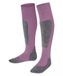 FALKE Active Ski warm dik wol functioneel materiaal skisokken kinderen roze - maat 39-42