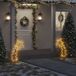 vidaXL Kerstverlichting meteoor met grondpinnen 115 LED's 89 cm