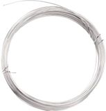 Merkloos Aluminium draad - 4 meter x 1 mm - ijzerdraad - zilverkleurig - binddraad - hobbymateriaal