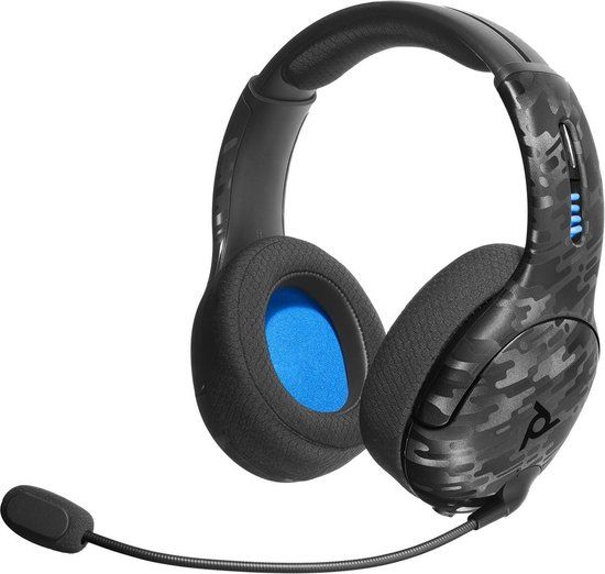 PDP LVL50 Wireless Headset - Black Camo (PS4)