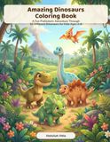 Amazing Dinosaurs Coloring Book
