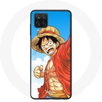 Maniacase Hoesje voor Samsung Galaxy A22 4G Manga One piece Luffy Anime