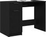 Bureau Zwart Eiken Bewerkt hout 100 x 50 x 75 cm