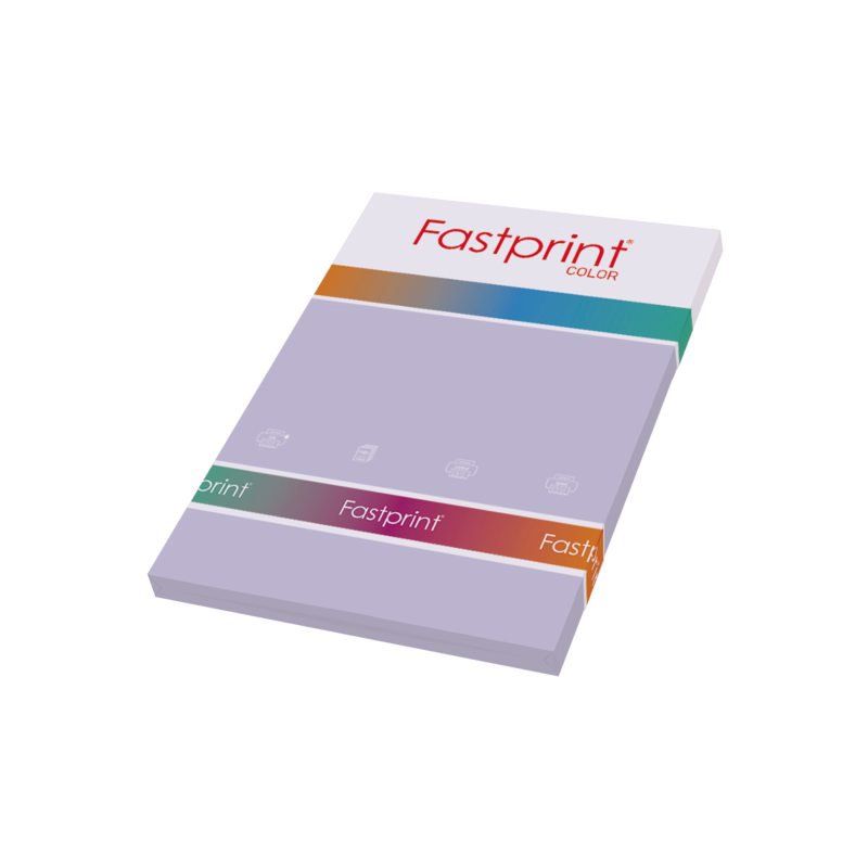 Fastprint Gekleurd Papier A4 120 gr Lila 100 vel