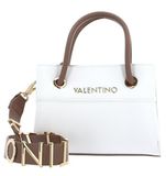 Valentino Alexia, dames tote, S, wit/cuoio, Small