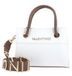Valentino Alexia, dames tote, S, wit/cuoio, Small