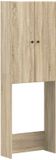 vidaXL Armoire de toilette BREDA Sonoma Eiken 66 x 25,5 x 190 cm Bois traité