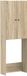 vidaXL Armoire de toilette BREDA Sonoma Eiken 66 x 25,5 x 190 cm Bois traité
