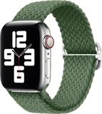 Strap-it Gevlochten smartwatch bandje - groen