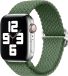Strap-it Gevlochten smartwatch bandje - groen