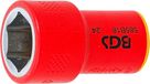 BGS technic BGS VDE dopsleutel, zeskant - 3/8 - 18 mm