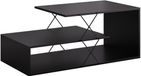 Vicco Nario Salontafel – 100 x 50 cm Zwart