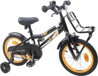 vidaXL Kinderfiets 12 Inch Oranje Zwart