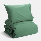 Bianca Cotton Soft Effen Dyed Jade beddengoed 240 x 200 + 20 + 60 x 70 (2)