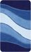 Meusch Badmat Ocean Blauw 80x150cm