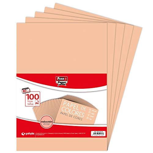 Fixo Vellen 80 g Papier Perzik A4