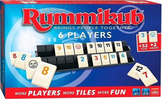 Goliath Rummikub - 6 spelers