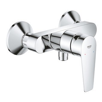 GROHE BauEdge douchemengkraan wandmodel m. koppelingen chroom 23635001