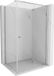 Mexen Mist-F douchecabine pliante droite 80 x 100 cm, transparent, chrome