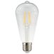 HOFTRONIC™ Edison LED Filament lamp E27 - 4,5 Watt 470 Lumen - ST64 - 2700K Warmwit licht - Dimbaar - Helder glas