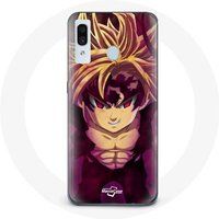 Maniacase Hoesje voor Samsung Galaxy A40 Manga Zeven hoofdzonden Demon