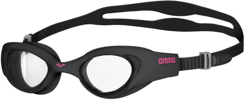 Arena The One Women's Swim Goggles - Clear/Black/Black - 3468336379943
