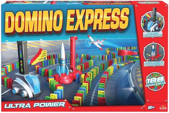 Goliath Domino Express Ultra Power '23 - Bouwset - 188 Onderdelen - 4+ Jaar