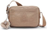 Kipling Abanu Crossbody Tan Beige Taupe Schoudertas