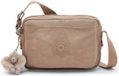 Kipling Abanu Crossbody Tan Beige Taupe Schoudertas